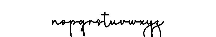 Ornament Quality Font LOWERCASE