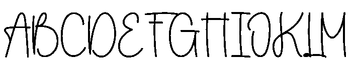 Ornament Spring Font UPPERCASE
