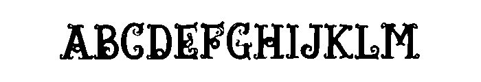 Ornate Victorian FONT