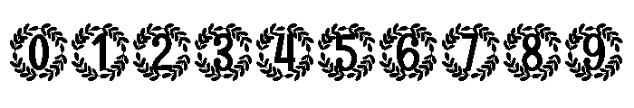 Ornatique Monogram Font OTHER CHARS