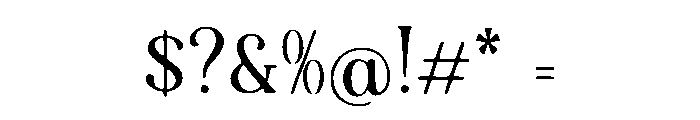 Ornaviq Font OTHER CHARS