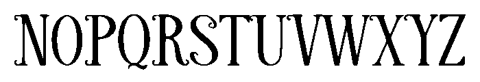 Ornaviq Font UPPERCASE