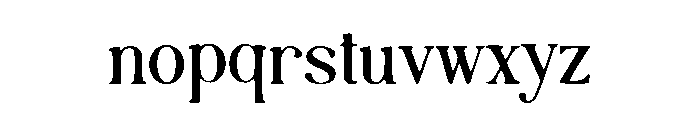 Ornaviq Font LOWERCASE