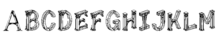 Orne Regular Font UPPERCASE