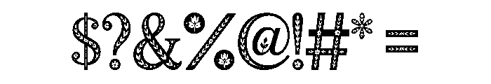 Ornella Serif Font OTHER CHARS