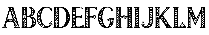 Ornella Serif Font UPPERCASE