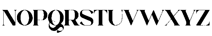 Orphic VP Regular Font LOWERCASE