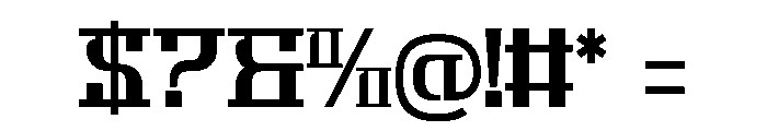 Orsted Font OTHER CHARS