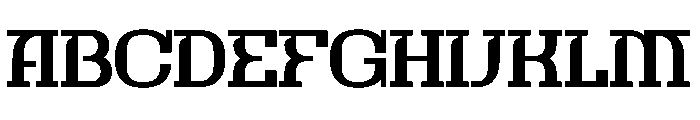 Orsted Font UPPERCASE