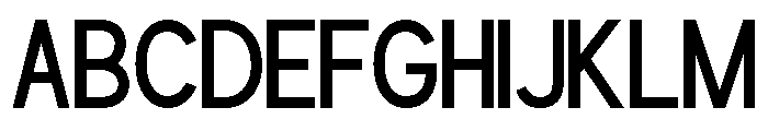 Ortico Regular Font UPPERCASE