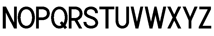 Ortico Regular Font UPPERCASE