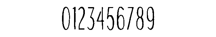 Orvane Regular Font OTHER CHARS