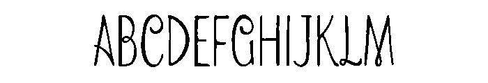 Orvane Regular Font UPPERCASE