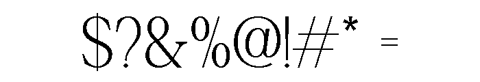Orvelia Regular Font OTHER CHARS