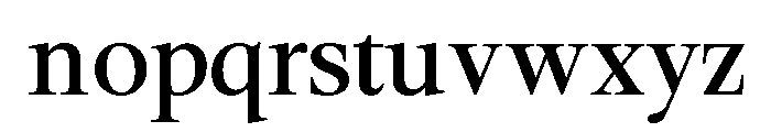 Orvella Regular Font LOWERCASE