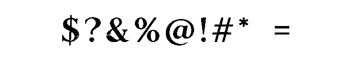 Orvelle Font OTHER CHARS