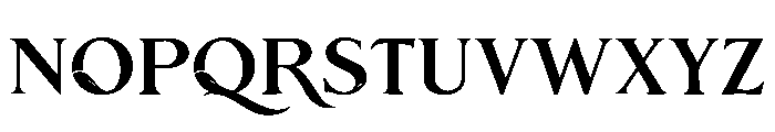 Orvelle Font UPPERCASE