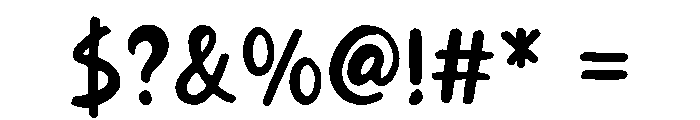 Orven Regular Font OTHER CHARS