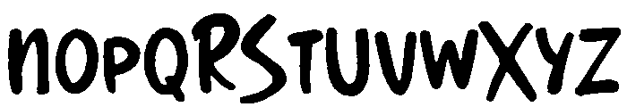 Orven Regular Font UPPERCASE