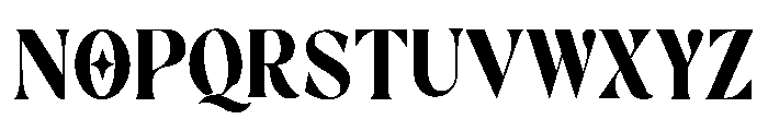 Orvessa Regular Font UPPERCASE