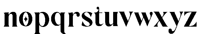 Orvessa Regular Font LOWERCASE