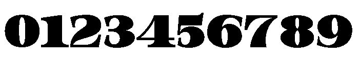 Orvessia Black Expanded Font OTHER CHARS