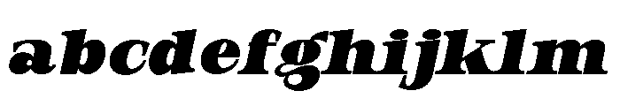 Orvessia Black Italic FONT