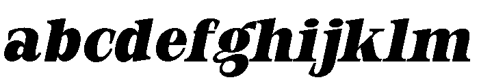 Orvessia Bold Condensed Italic FONT