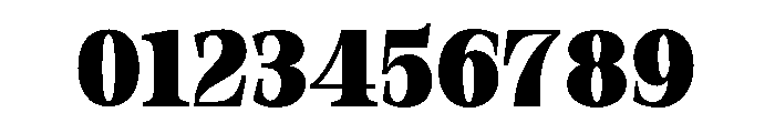 Orvessia Bold Condensed Font OTHER CHARS