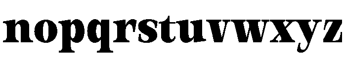 Orvessia Bold Condensed Font LOWERCASE