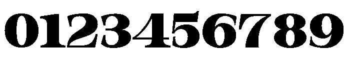 Orvessia Bold Expanded Font OTHER CHARS