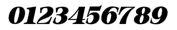 Orvessia Bold Italic Font OTHER CHARS