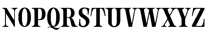Orvessia Condensed Font UPPERCASE
