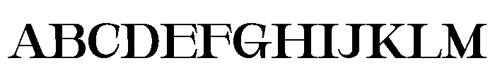 Orvessia Expanded Font UPPERCASE