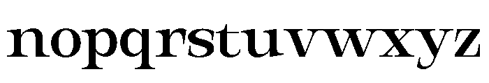 Orvessia Expanded Font LOWERCASE