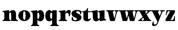 Orvessia Extra Bold Condensed Font LOWERCASE