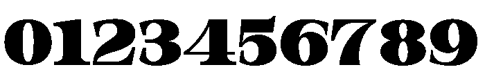 Orvessia Extra Bold Expanded Font OTHER CHARS