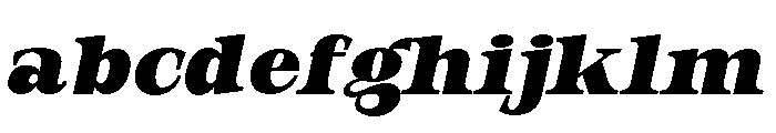 Orvessia Extra Bold Italic FONT