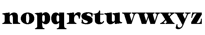 Orvessia Extra Bold Font LOWERCASE