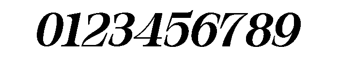 Orvessia Italic Font OTHER CHARS