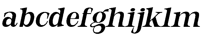 Orvessia Italic FONT