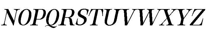 Orvessia Light Italic Font UPPERCASE