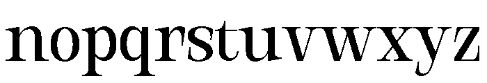 Orvessia Light Font LOWERCASE