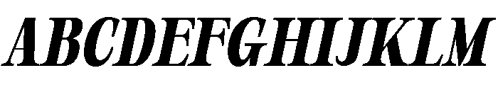 Orvessia Med Cond Ita Font UPPERCASE