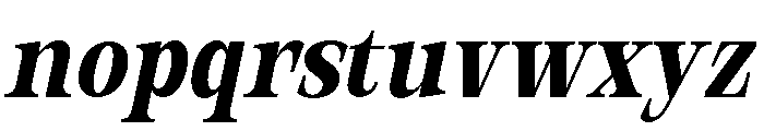 Orvessia Med Cond Ita Font LOWERCASE