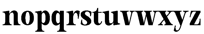 Orvessia Medium Condensed Font LOWERCASE
