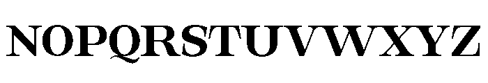 Orvessia Medium Expanded Font UPPERCASE