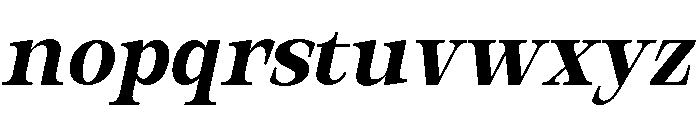 Orvessia Medium Italic Font LOWERCASE
