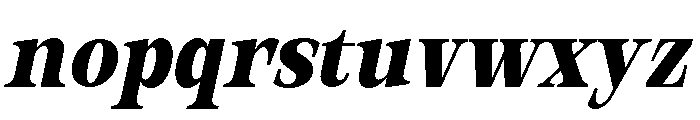 Orvessia SemBd Cond Ita Font LOWERCASE