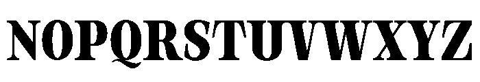 Orvessia Semi Bold Condensed Font UPPERCASE